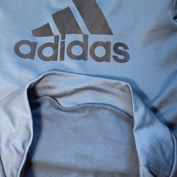 Adidas Blue/grey Sweatshirt - Picture 4 of 5